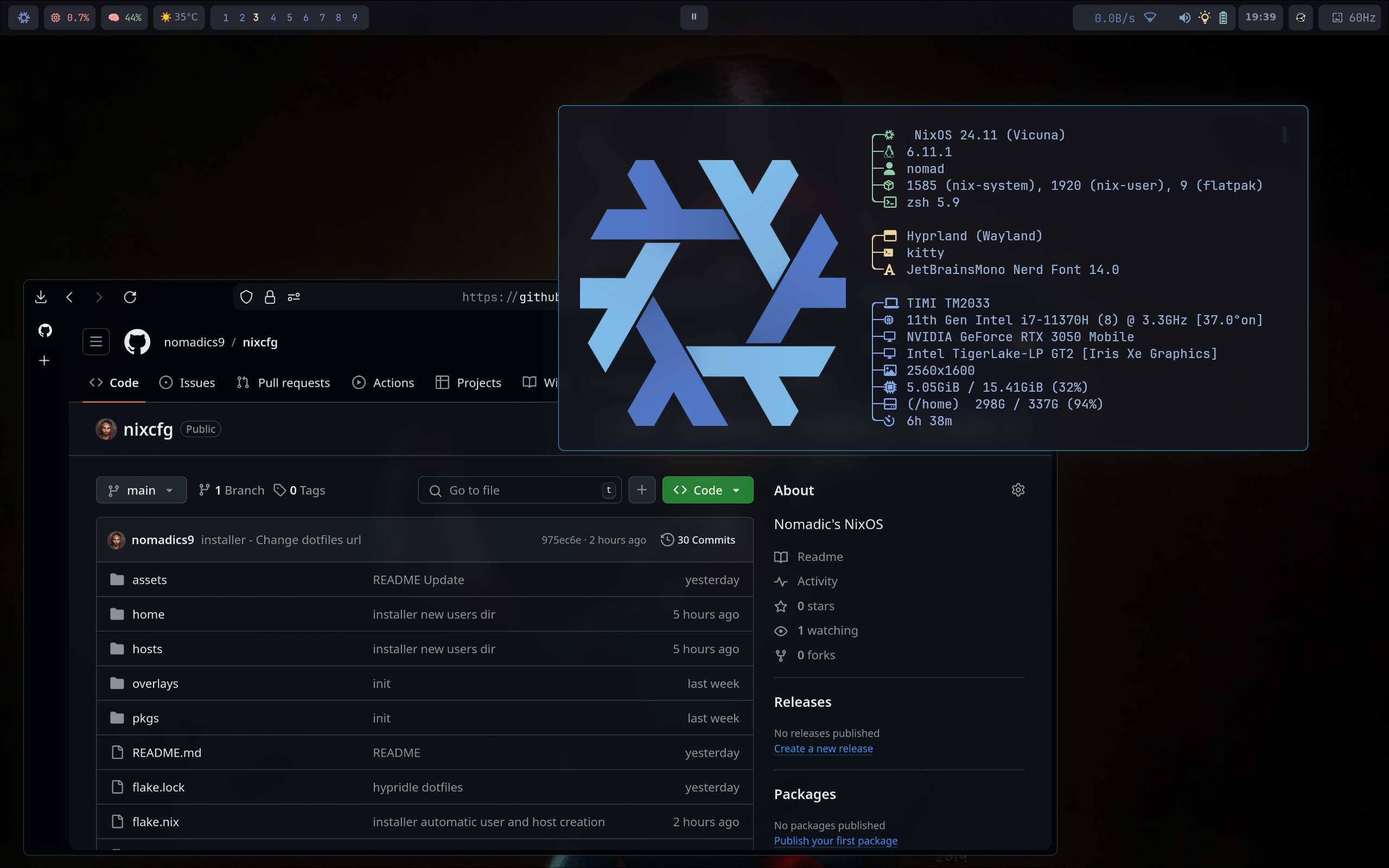 Nomadics Nixos